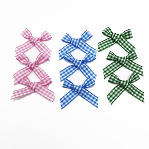 Solid Colors or <strong>Custom</strong> Logo Printed Adjustable Pre-tied Satin Ribbon <strong>Bow</strong> With <strong>Elastic</strong> <strong>Loop</strong> for Gift Box - Product Image 6