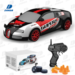 2.4ghz 1:24 yüksek hızlı yarış sürüklenen araba RC ile değiştirilebilir lastikler ve engeller uzaktan kumanda araba ışık ile tam fonksiyon - Product Image 1