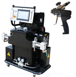 High Pressure Hydraulic <strong>Polyurethane</strong> / Polyurea Spray Foam Insulation <strong>Machine</strong> Fd-511 With Touch Creen