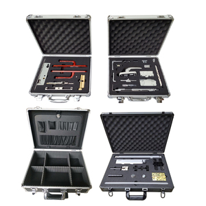 高品质铝盒，带DIY泡沫安全铰链设计工具硬盒便携式工具箱 - Product Image 3