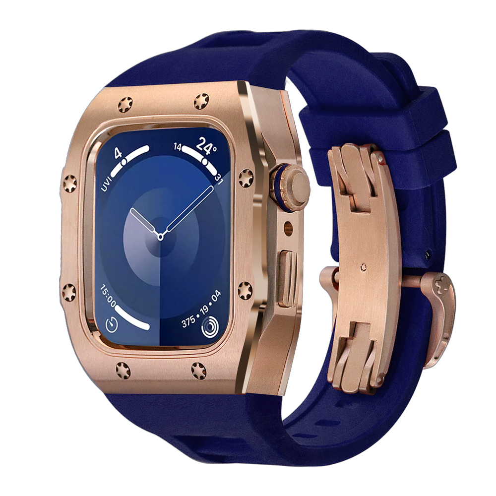 Rose gold-blue