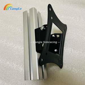 Simulador de conducción real Simulador de carreras Venta al por mayor Nuevo diseño Gran stock Color negro anodizado Sim Rig Racing con movimiento - Product Image 3