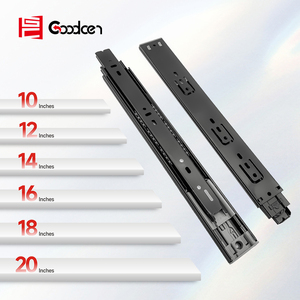 Goodcen Nhà Máy Hotsale 45Mm Đầy Đủ Mở Rộng Đẩy Để Mở Kính Thiên Văn Trượt Đường Ray Cho Đẩy Và Đóng Cửa Ngăn Kéo - Product Image 4