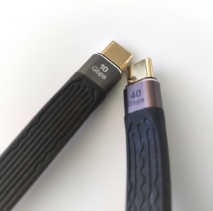 USB C电缆短快速充电10gbps快速充电线类型-C至USB公USB3.1 Gen2数据线FPC设计充电电缆 - Product Image 4