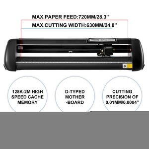 Plotter da taglio per adesivi in vinile da 28 "di vendita caldo con macchina da taglio con funzione di taglio del contorno - Product Image 6