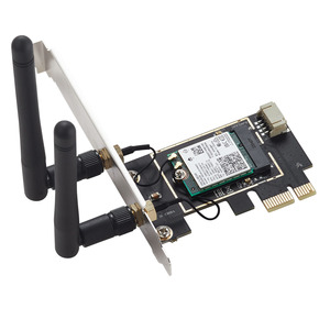 デスクトップPCIe WiFi7ネットワークカード5400Mbps Bluetooth5.4アダプター4K/8Kビデオ用Officeワークステーションサーバー用 - Product Image 2
