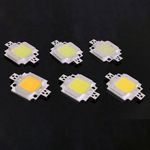 統合スポットライト用ハイパワー10WコールドホワイトレッドグリーンブルーLEDチップダイオードモジュール12VDIYプロジェクター屋外フラッドライト - Product Image 1