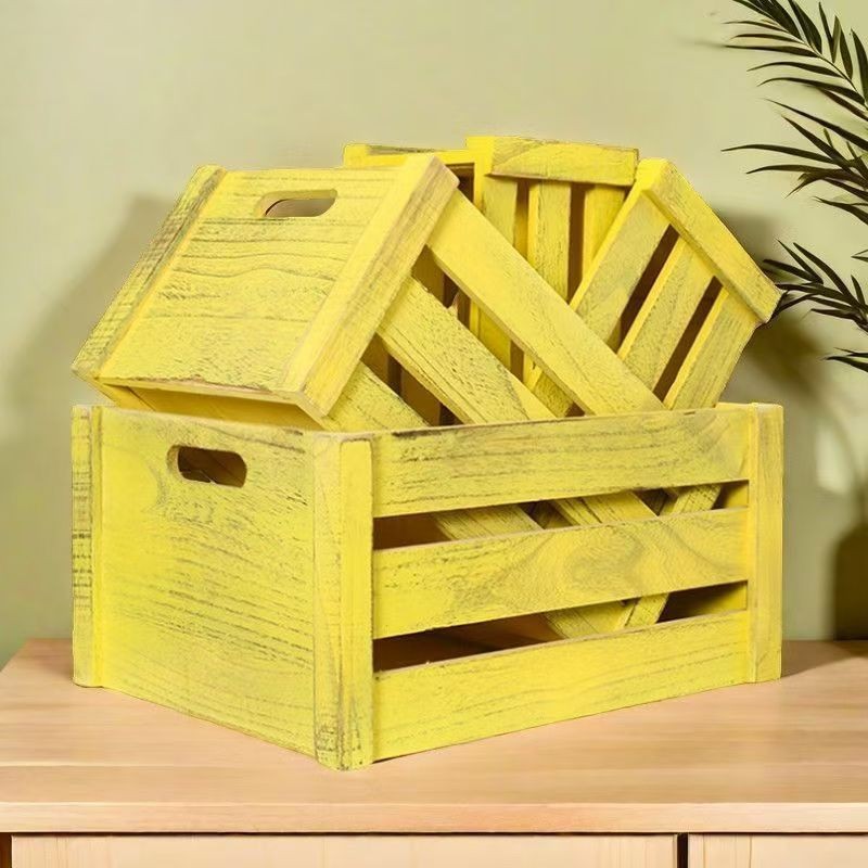 distressed yellow
