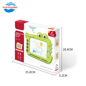 アーリーラーニング2IN1プラスチックスライディングパズルゲームおもちゃ磁気製図板 - Product Image 6