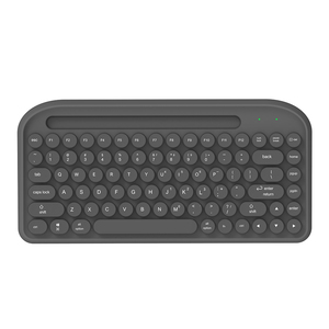 Mini teclado Bluetooth externo OEM modelo privado de fábrica, teclado Bluetooth colorido portátil, teclado Bluetooth de colores mezclados