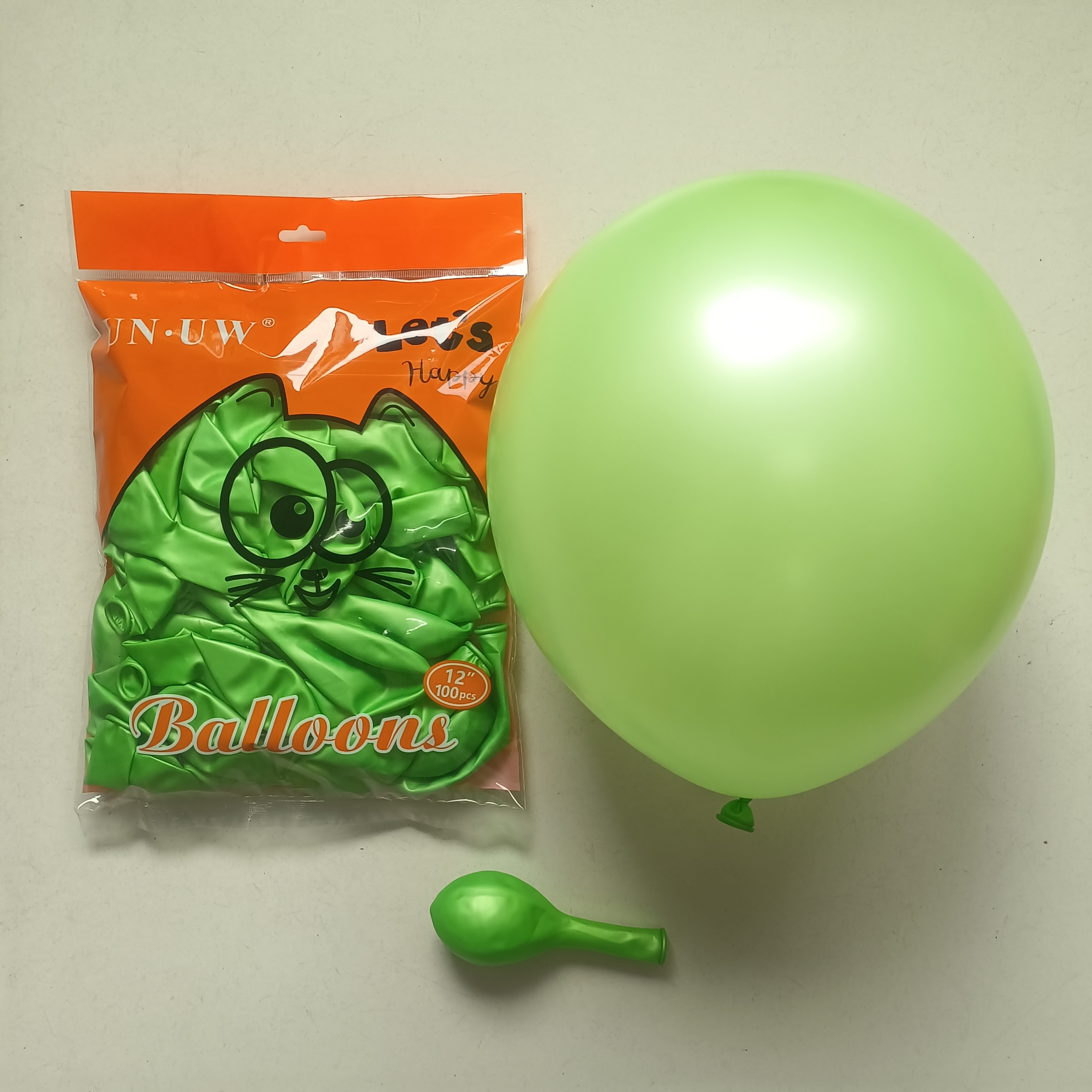 Metallic light green