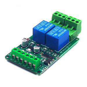 Modulo di uscita scheda relè Modbus RTU 2 canali 12V ingresso modulo di comunicazione RS485 / TTL