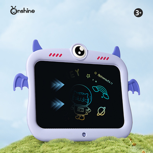 Onshine קריקטורה מפלצת ילדים ציור לוח לוח כתיבה לוח כתיבה לוח גרפיטי צעצוע diy