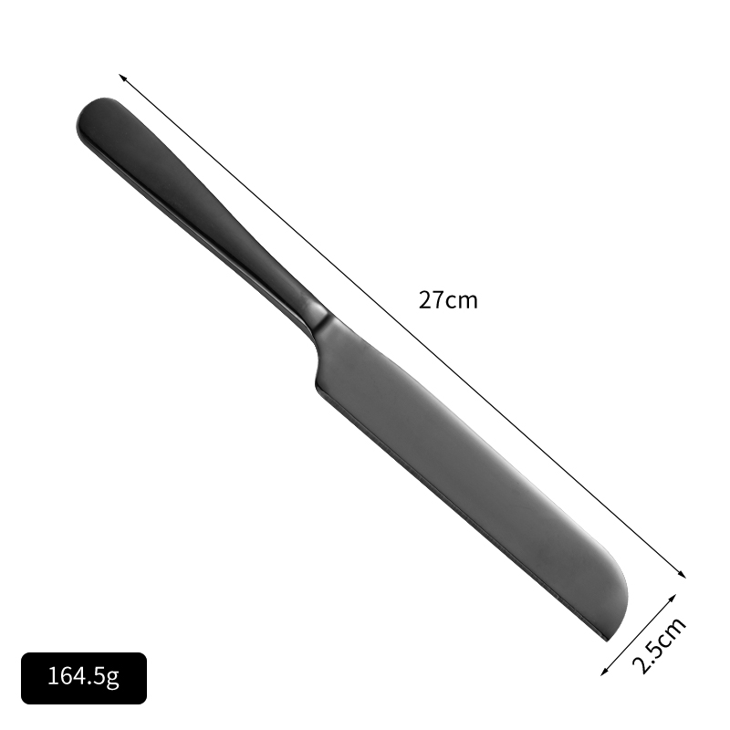 Bread knife black