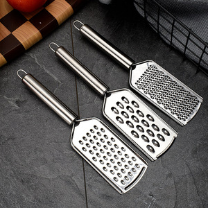 Rectangular Stainless Steel Flat Cheese Grater Kitchen Lemon <strong>Zester</strong> <strong>Use</strong> for Vegetables Ginger - Product Image 4