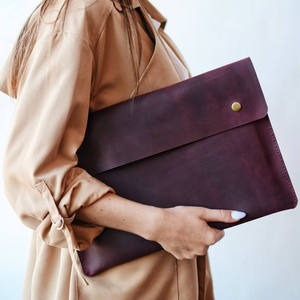 מוכן למשלוח a4 עסק תיק pu עור תיוק מוצרי תיק תיק תיק נשיאה עשוי מחומר pu עמיד - Product Image 5