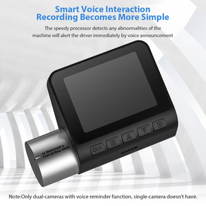 Dual Dash Cam 2K Front and 1080P Rear Built-in WiFi 2 Inch Screen Night Vision G-<strong>Sensor</strong> Car Dvr Dashboard Camera - Product Image 4