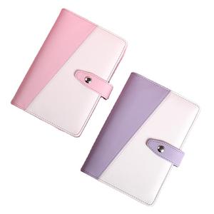 ถุงมาการูนมีซิปรูด A6,หนังสือคู่มือเงินสดเครื่องผูกย่อยสมุดใส่คู่สี - Product Image 4