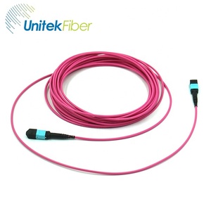 Best price OFNP OFNR LSZH multimode OM4 50/125 simplex <strong>trunk</strong> fiber optic patch cord - Product Image 2