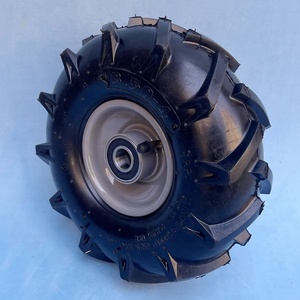 High Quality 10 Inch Pneumatic Rubber Wheel 3.50-4 Agricultural Rubber <strong>Tire</strong> for Lawn Mover Hand Trolley Wheel 3.50-4 - Product Image 4