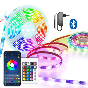 Заводская цена Alexa Google Home Tuya Wifi Bluetooth RGB смарт-контроллер Smd5050 Светодиодная лента для вечеринки