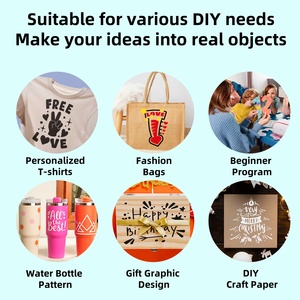 Likcut S501 DIY kesici çok yönlü yaratıcı projeler vinil ve kağıt grafik çizici - Product Image 5