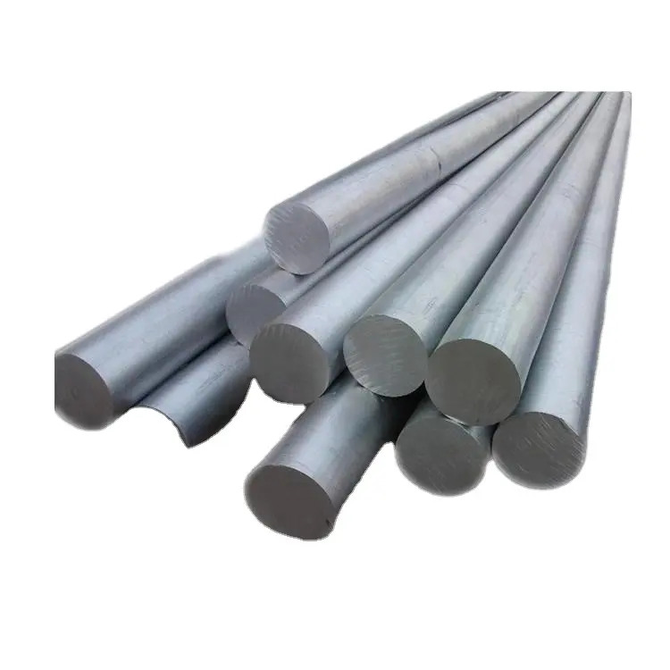 Barre/tige ronde en alliage d'aluminium pour finition de moulin, extrusion en aluminium, série 1000, t351-t651 50-200HB, CN;SHN 300kg, 99.7%