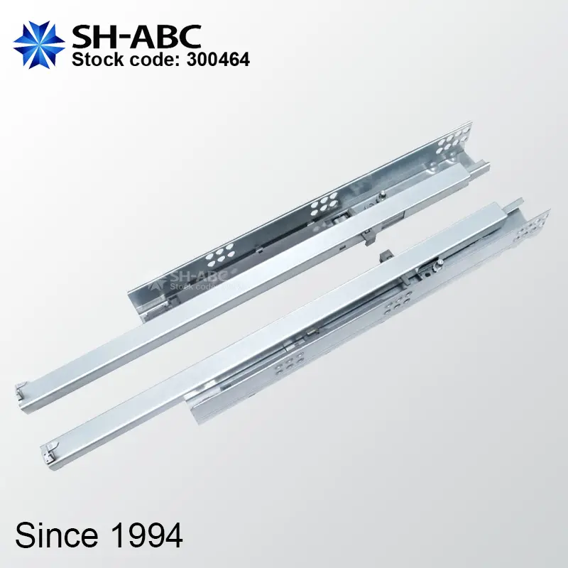 SH-ABC única extensão Undermount Under Mount empurrar para abrir push-aberto armário de cozinha gaveta Slide