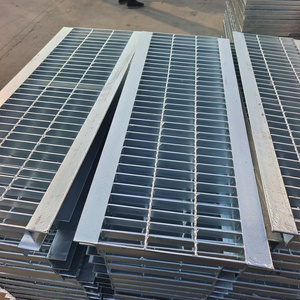 热浸镀锌焊接钢户外格栅碳素船用钢格板5*6用于地板走道1m X 1m钢格板