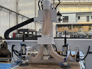 济南工厂12工具更换自动木工ATC路由器数控机床3d家具切割钻孔雕刻
