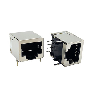 Cat5e PCB RJ45 8P8C ซ็อกเก็ต, RJ45 Cat6 ซ็อกเก็ต, Cat6A ซ็อกเก็ตป้องกัน - Product Image 6