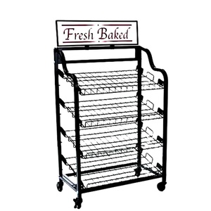 Scaffalature mobili personalizzate in rete metallica/griglia per forno/griglia per esposizione di cavi - Product Image 1