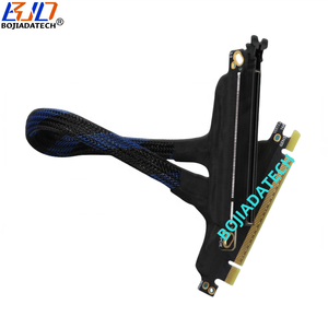 Pci-e 5.0 16X để X16 GPU Riser cáp mở rộng Gen5 30cm 40cm 50cm 60cm cho rtx6000 rx9070xt A100 H100 ai máy chủ Card đồ họa - Product Image 2