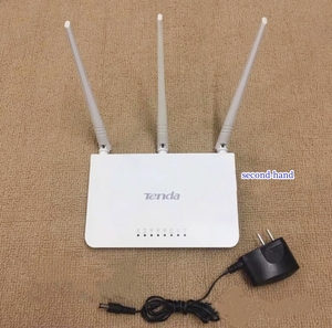 Used Tengda F3 V6 Router <strong>Wifi</strong> Repeater Amplifier 300mbps 2.4G <strong>Wifi</strong> 3 Antenna Tengda Router - Product Image 5