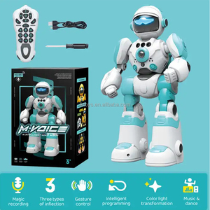 Lucky Toys AI Robot Gesten erkennung RC-Roboter für Kinder mit intelligenter Programmierung Infrarot-Controller Tanzen Singen Gehen - Product Image 6