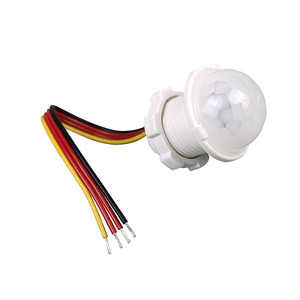 Función personalizada y tiempo de apagado retardado para luces LED de baño y dormitorio DC3V 12V 24V sensor de detección de infrarrojos humanos