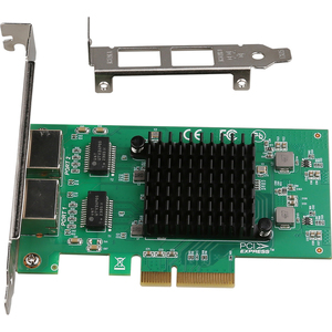 Dual Port 2.5Gbps PCIe Network Card PCIe4X 2.0 X2 Bandwidt 2.5G 2Port <strong>Lan</strong> Card <strong>Provide</strong> Multi-Gigabit Ethernet PCIE3.0 8G/S - Product Image 2