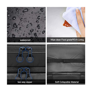 <strong>Cooler</strong> Bag Waterproof Collapsible Lunch Bag Dual Leak-proof <strong>Can</strong> Box Insulated <strong>Cooler</strong> Bag for Picnic - Product Image 6