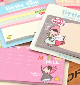 Bloc de notas reutilizable de diseño personalizado Bloc de notas bonitas Kawaii Papelería Notas adhesivas - Product Image 6