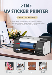 Hepsi bir A3 + çift XP600 Printerhead Sublime 3D yazıcı prosmall UV DTF etiket küçük iş fikirleri için - Product Image 4