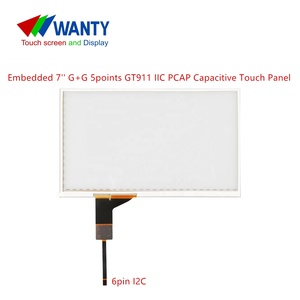 7 pollici interfaccia I2C Touchscreen G + G tipo pannello Touch Screen capacitivo - Product Image 3