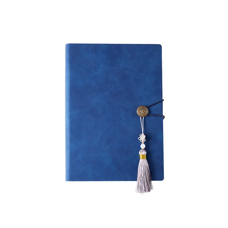 Quaderno con copertina in pelle retrò in stile cinese rilegato quaderno a fogli mobili quaderno personalizzato quaderno Planner