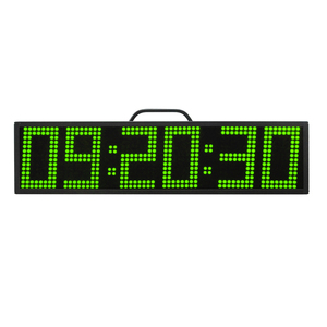 CHEETIE CP33 Programmier bare 2-seitige LED 5-Zoll-6-stellige Countdown-Uhr Digitale Stoppuhr Timer-Renn uhr - Product Image 2