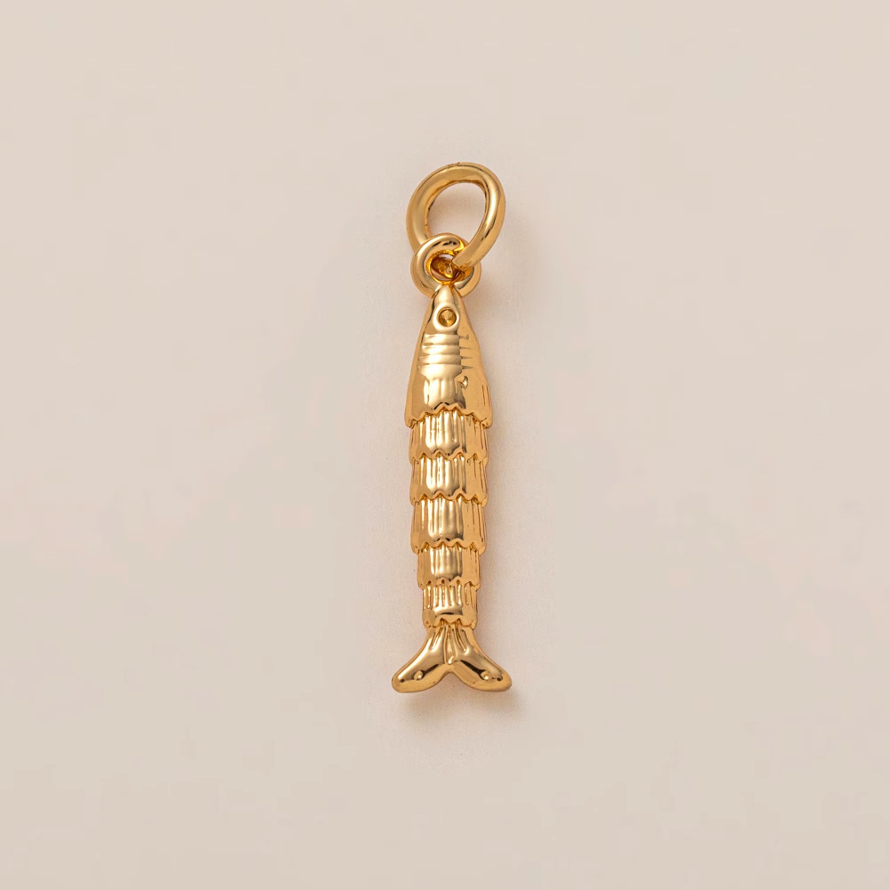 gold Fish pendant 12