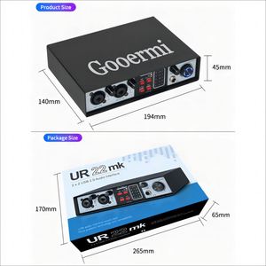 Multifunctional Audio Interface <strong>Recording</strong> Studio for Wholesales Audio Interface <strong>Recording</strong> - Product Image 5