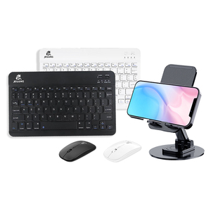 Combo de soporte para teléfono con teclado y ratón árabe, superventas, 3N1, BT, funciones múltiples para uso en mesa, nuevo producto, 2 unidades - Product Image 3