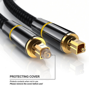 Cable de salida SPDIF de audio y vídeo de fibra óptica Digital, Cables de conexión de altavoz amplificador, cable de vídeo óptico de 5,1 canales - Product Image 3