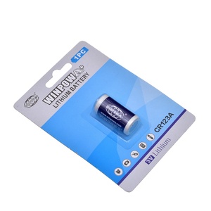 快速交货高输出锂 3v CR123A 电池，用于保证防火手电筒