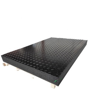 Heavy Duty 4X8 Nhựa Uhmwpe Hdpe Tạm Thời Xây Dựng Máy Xúc Thảm Đường Đầm Lầy Sàn Đất Mat - Product Image 2