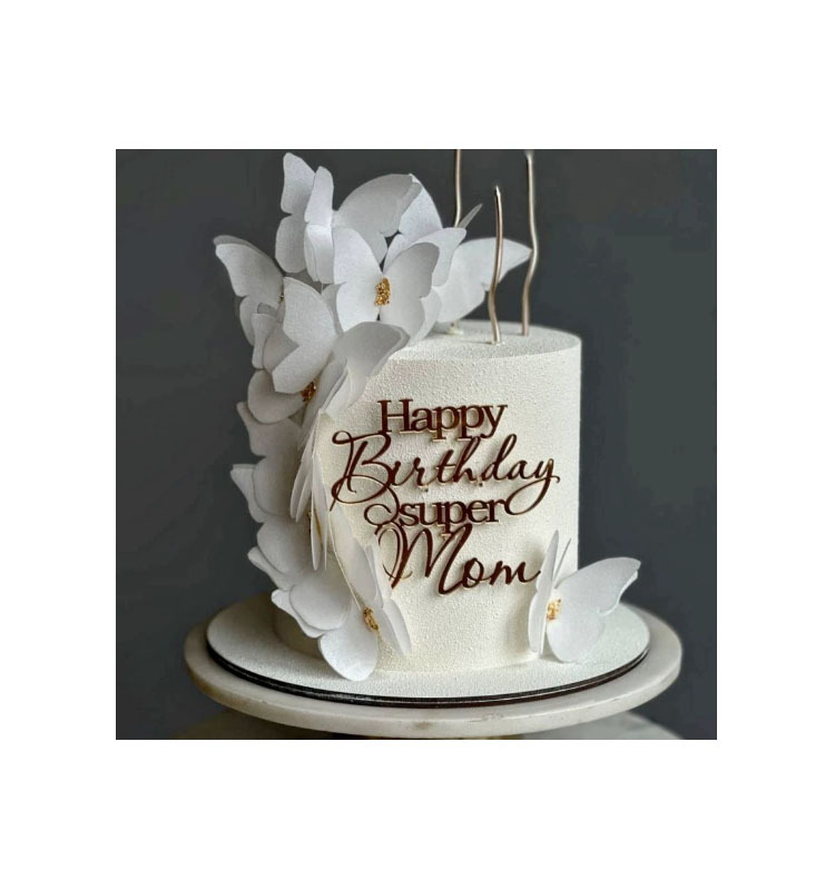 Or-joyeux anniversaire super maman